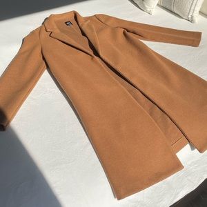 Camel colored pea coat